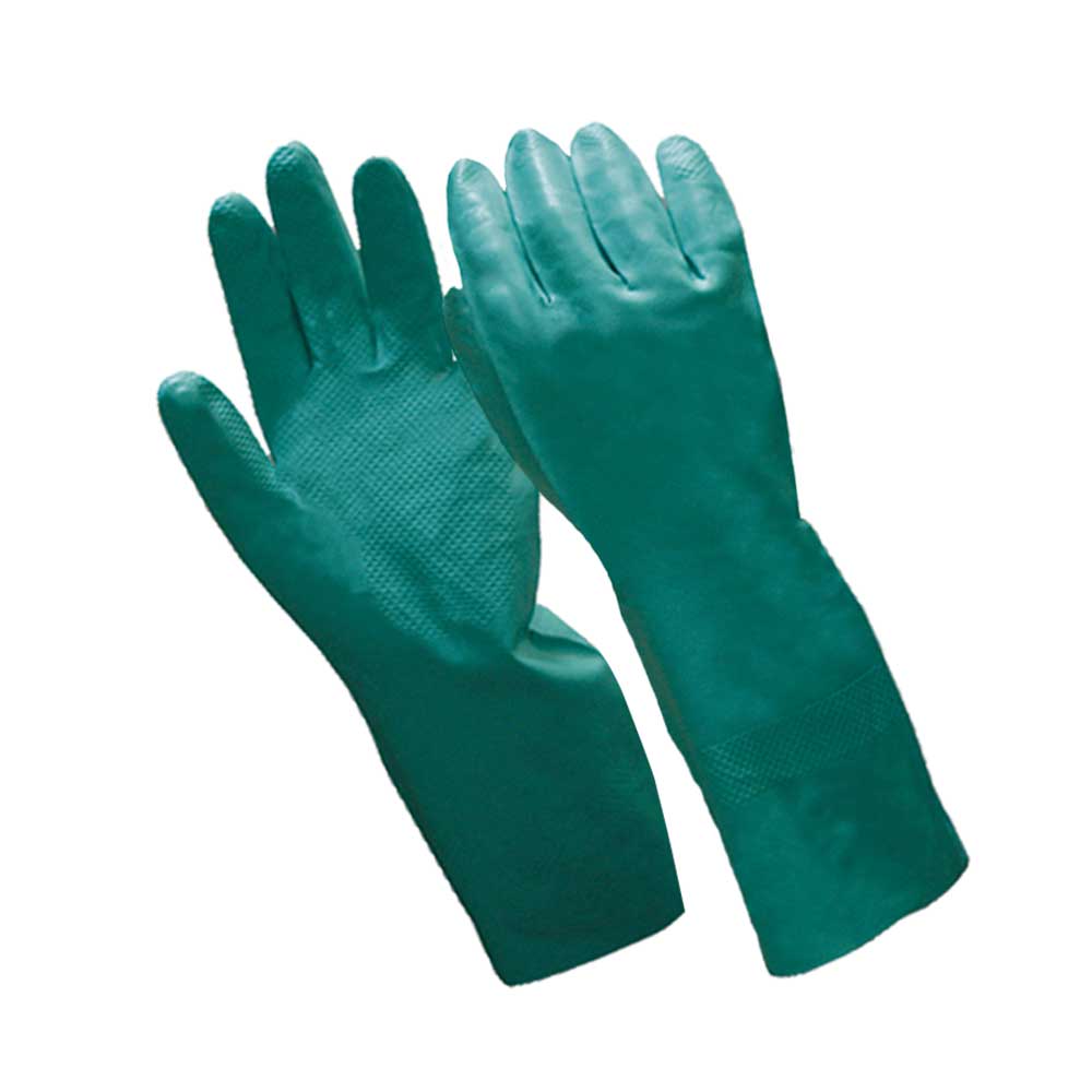 GUANTE DE NITRILO VERDE TALLA 7/XS