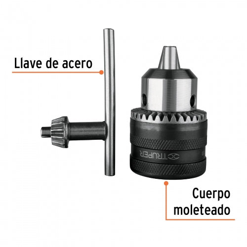 MANDRIL 13MM 1/2 CON LLAVE