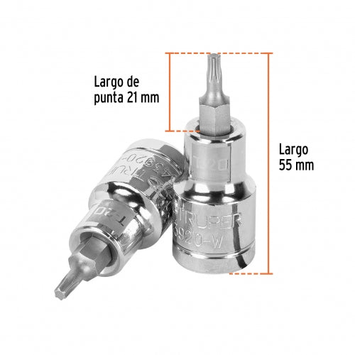 DADO TORX 1/2 T-20