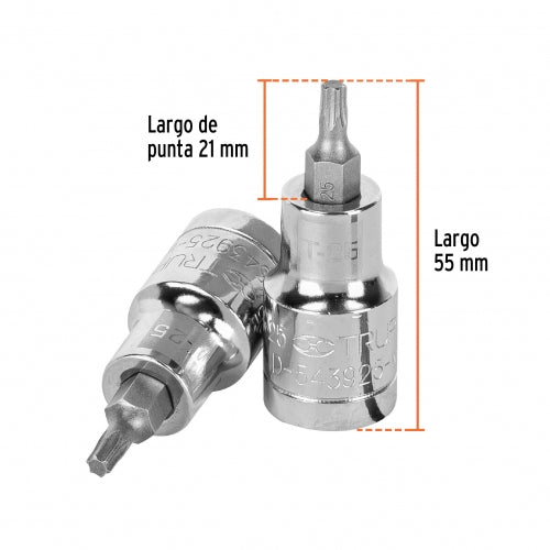DADO TORX 1/2 T-25
