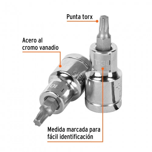 DADO TORX 1/2 T-30