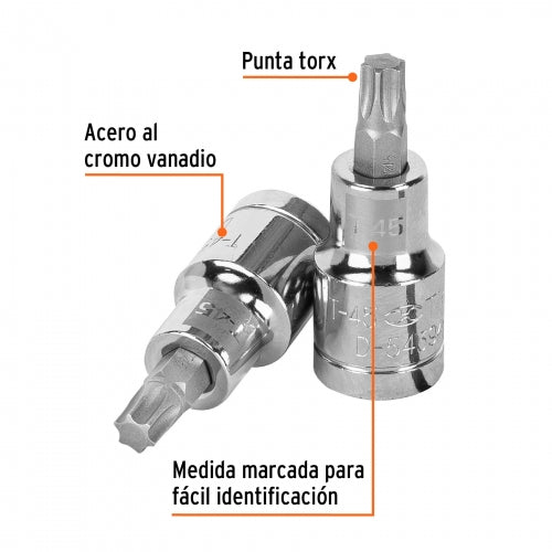 DADO TORX 1/2 T-45