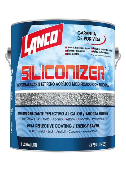 Lanco Sellador de Techos Siliconizer Gris