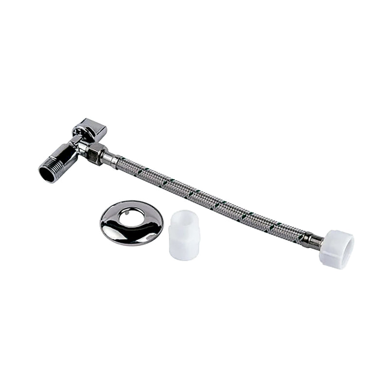KIT LLAVE ANGULAR Y FLEXIBLE HI 1/2 X 1/2 35CM