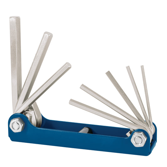 Juego de 8 Llaves Hexagonales Mm, Tipo Navaja, Truper