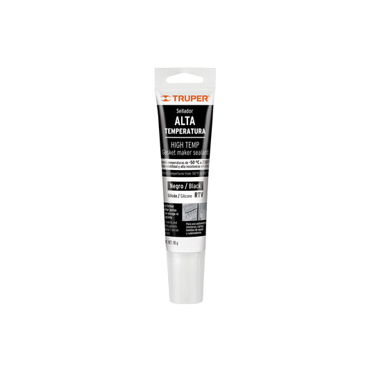 Sellador de Silicón Negro Rtv para Altas Temperaturas, 85 G