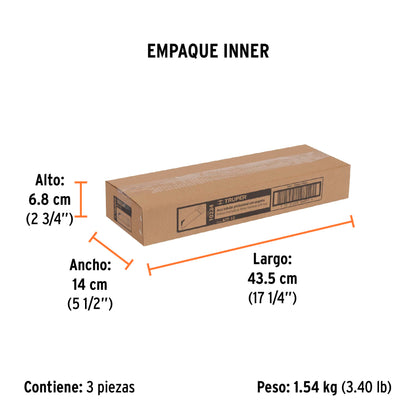 Arco 12" Profesional Tubular de Acero para Segueta, Truper
