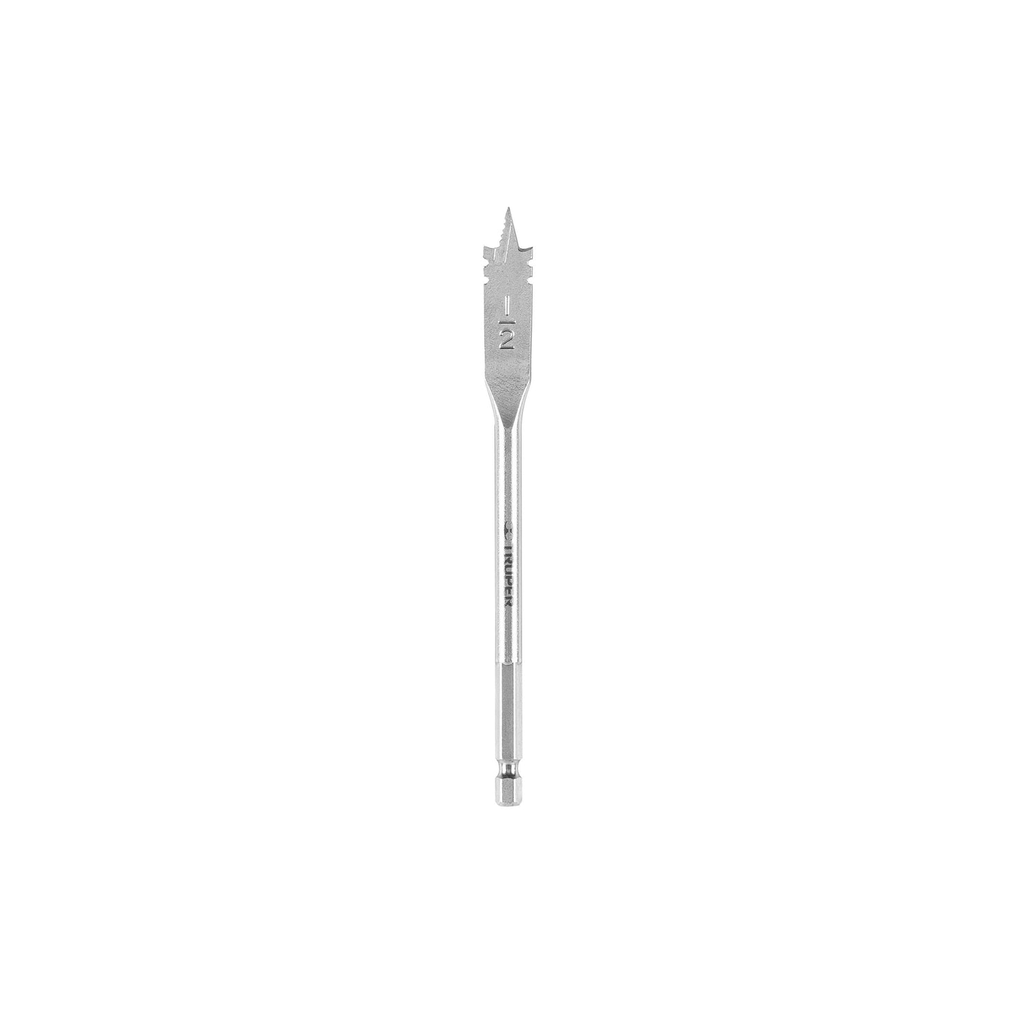 Broca Plana de Manita 1/2" para Madera, Truper