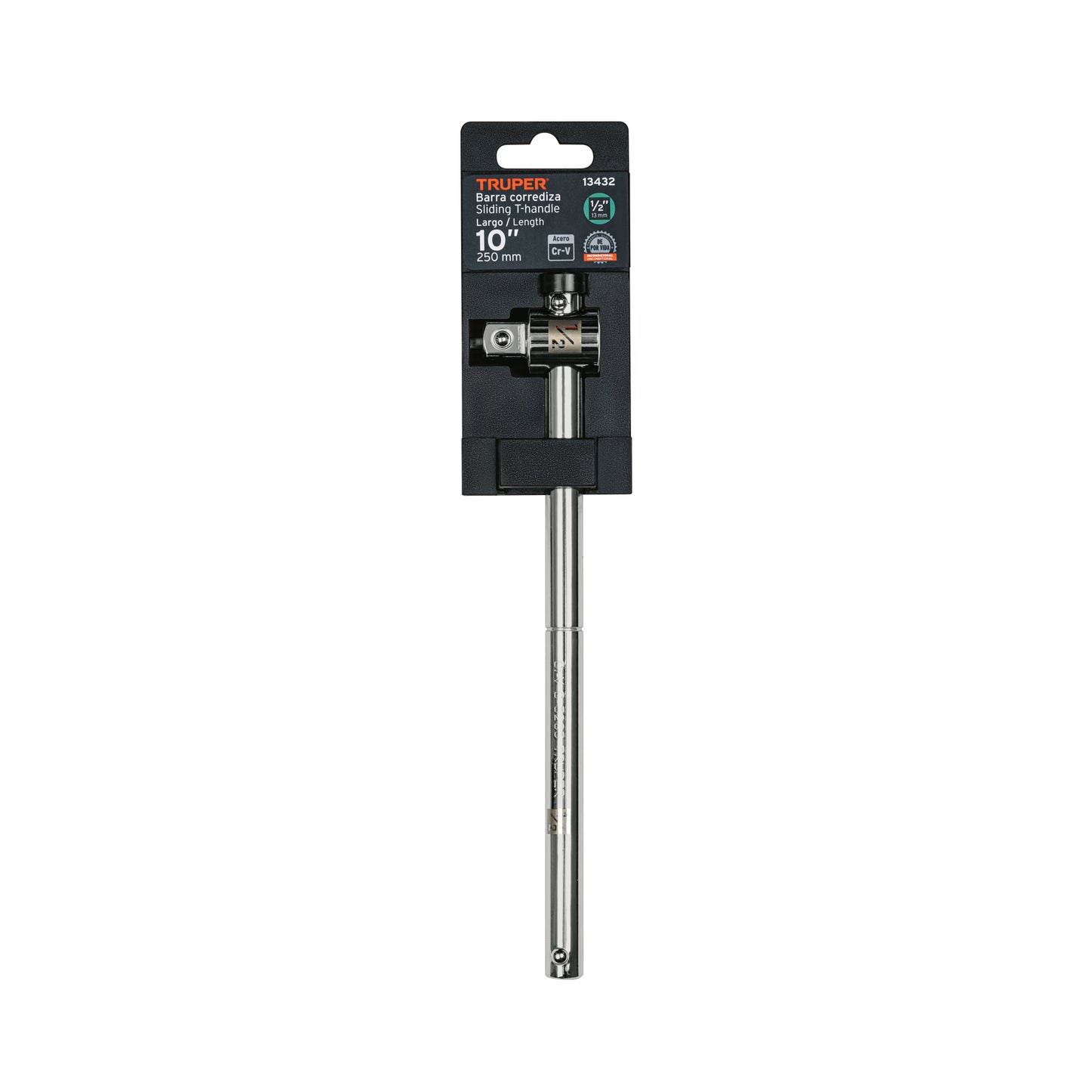 Barra Corrediza para Dados Cuadro 1/2", Truper
