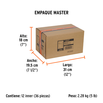 Brocasierra Bimetálica 3/4", Truper Expert