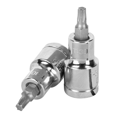 Dado Punta Torx T-30, Cuadro 1/2", Truper