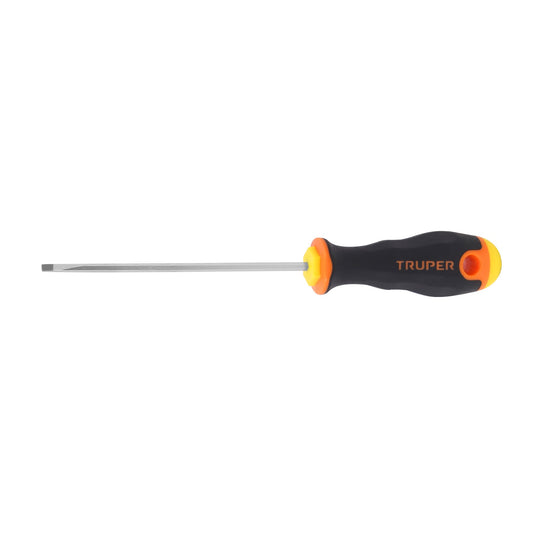Desarmador Cabinet 1/8" X 4" Mango Comfort Grip, Truper