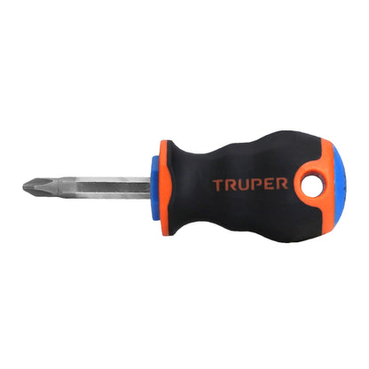 Desarmador de Cruz 1/4" X 1-1/2" Mango Comfort Grip, Truper