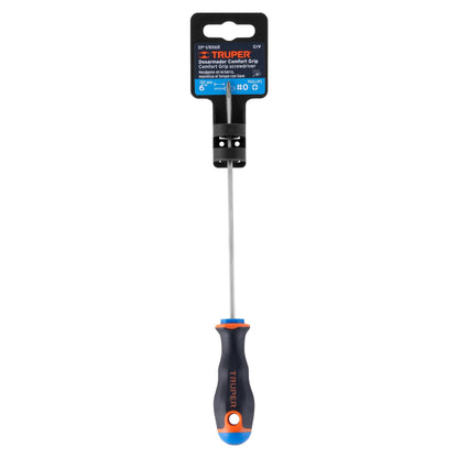 Desarmador de Cruz 1/8" X 6" Mango Comfort Grip, Truper