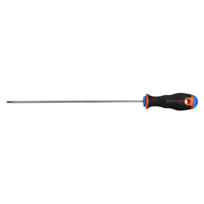 Desarmador de Cruz 1/8" X 8" Mango Comfort Grip, Truper