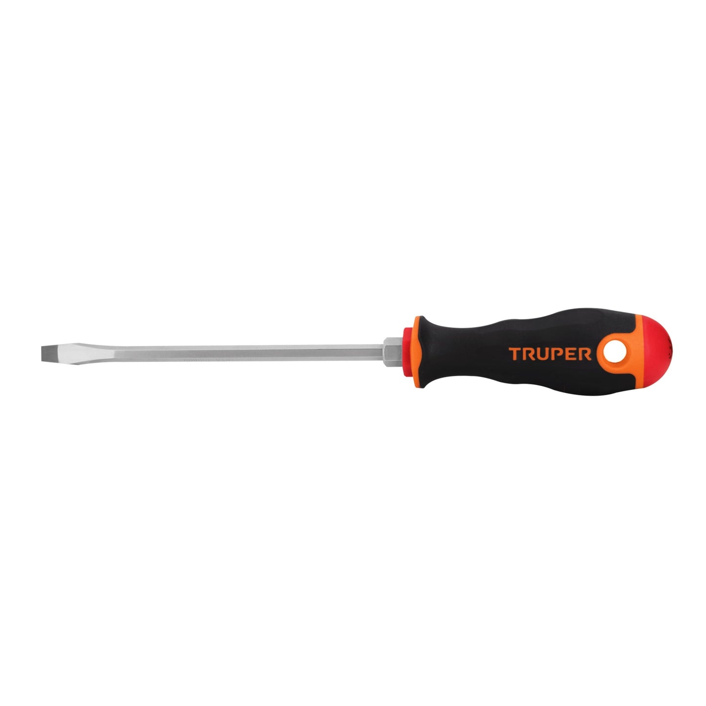 Desarmador Plano 1/4" X 6" Mango Comfort Grip, Truper