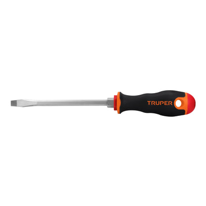 Desarmador Plano 5/16" X 6" Mango Comfort Grip, Truper