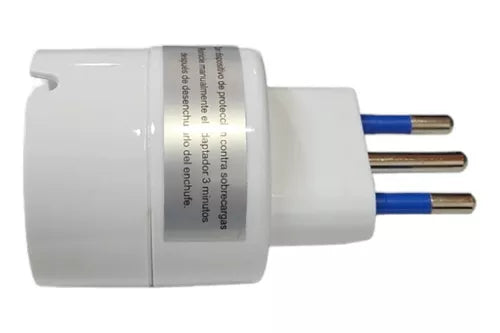 ADAPTADOR CHUKO 10 AMP BLANCO