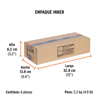 Escuadra 12" de Combinación con Punzón para Marcar, Truper