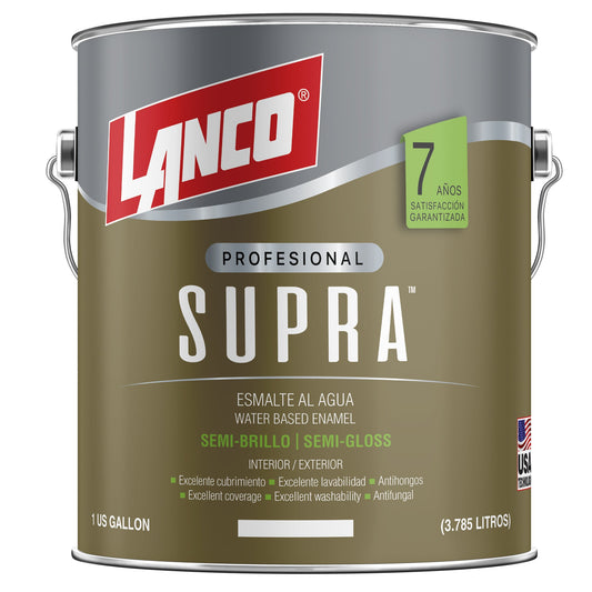 Lanco Esmalte al Agua Supra - Semibrillo