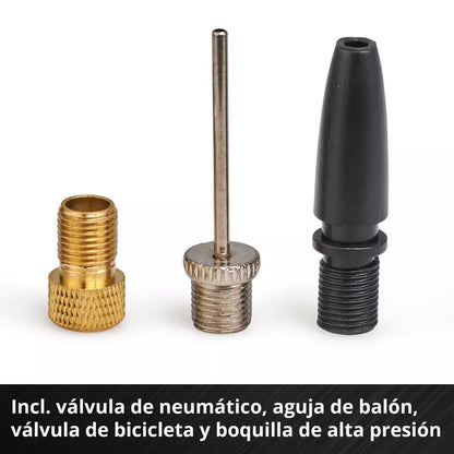 Einhell Compresor de aire inálambrico para automóvil CE-CC 18 Li-Solo