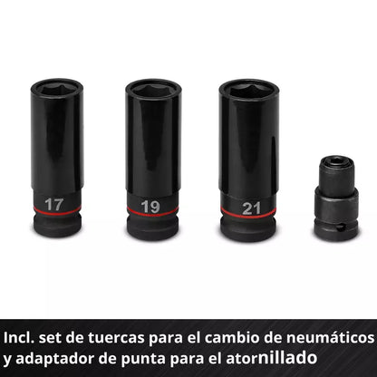Einhell Llave de impacto inalámbrico IMPAXXO 18/450