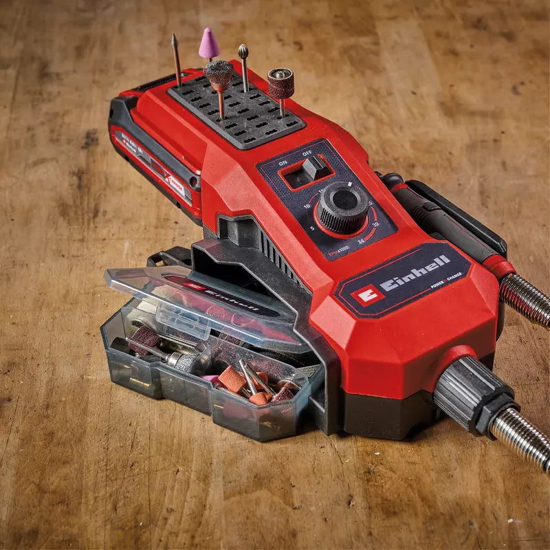 Einhell Pulidora y grabador inalámbrico TE-MT 18/34 Li Solo