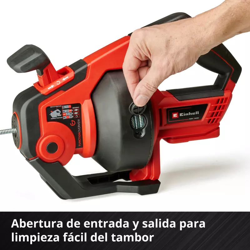 Einhell Limpiador de tuberías inalámbrico TE-DA 18/760 Li Solo