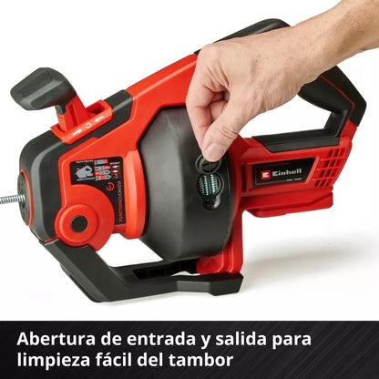 Einhell Limpiador de tuberías inalámbrico TE-DA 18/760 Li Solo