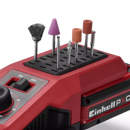 Einhell Pulidora y grabador inalámbrico TE-MT 18/34 Li Solo