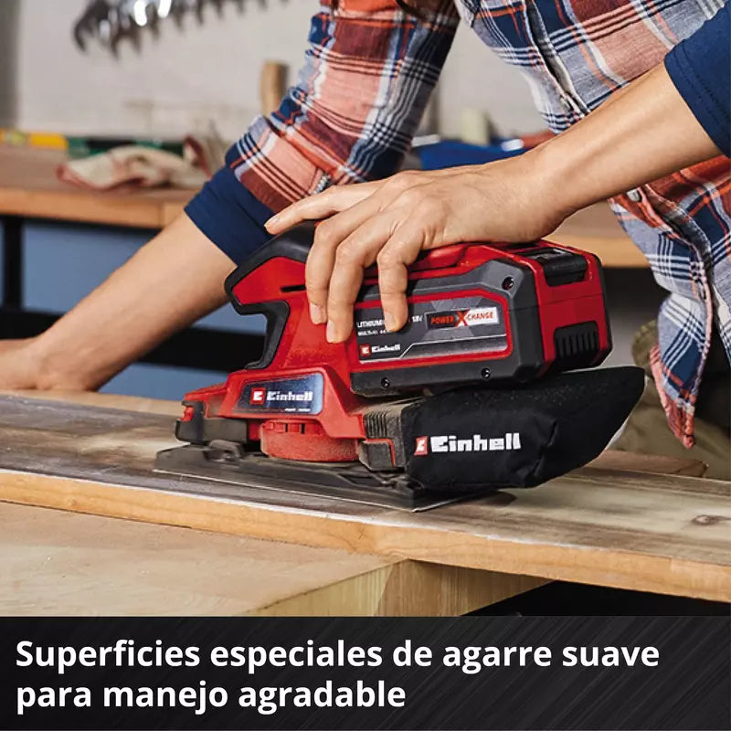 Einhell Lijadora orbital Inalámbrica TC-OS 18/187 Li Solo