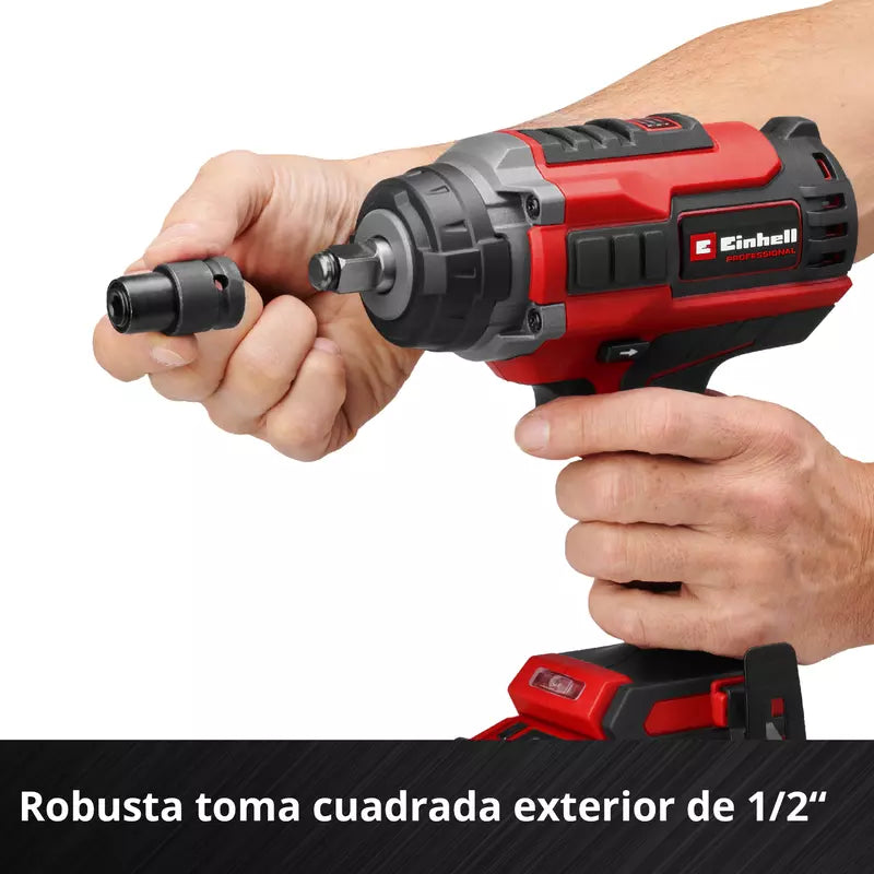 Einhell Llave de impacto inalámbrico IMPAXXO 18/450