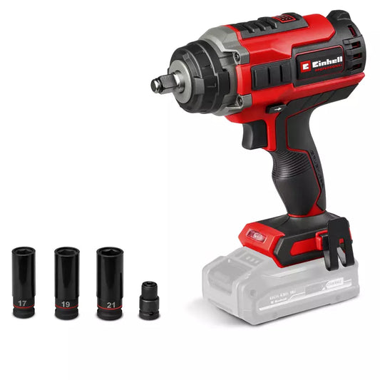 Einhell Llave de impacto inalámbrico IMPAXXO 18/450