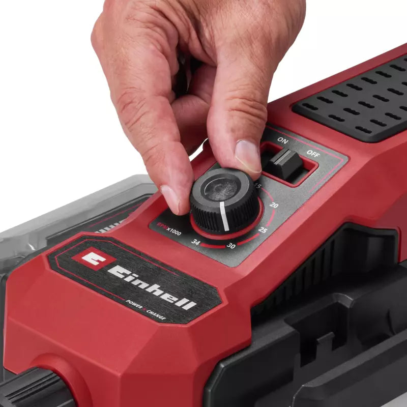 Einhell Pulidora y grabador inalámbrico TE-MT 18/34 Li Solo