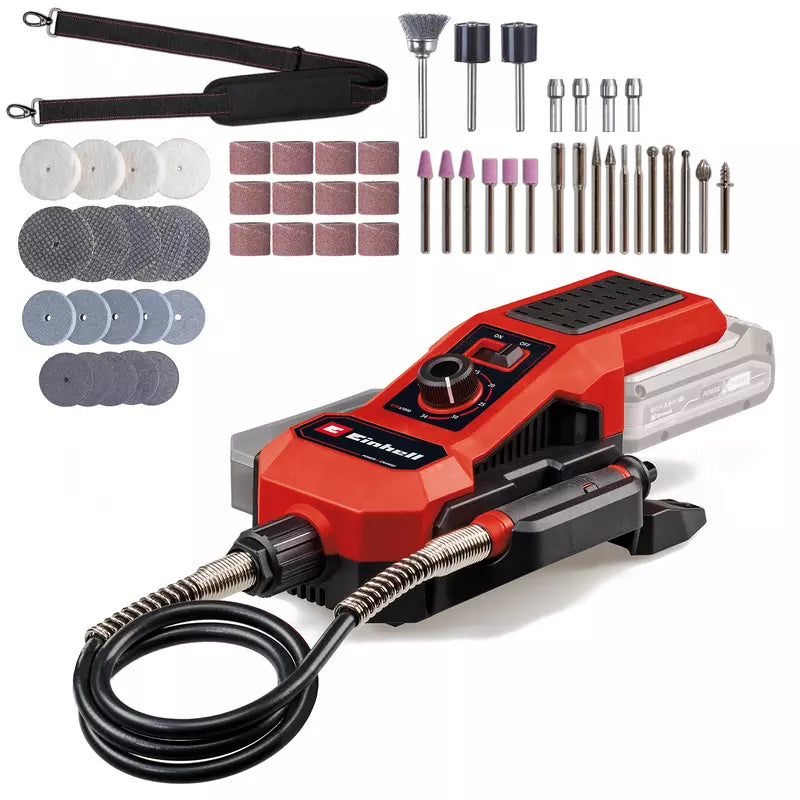 Einhell Pulidora y grabador inalámbrico TE-MT 18/34 Li Solo