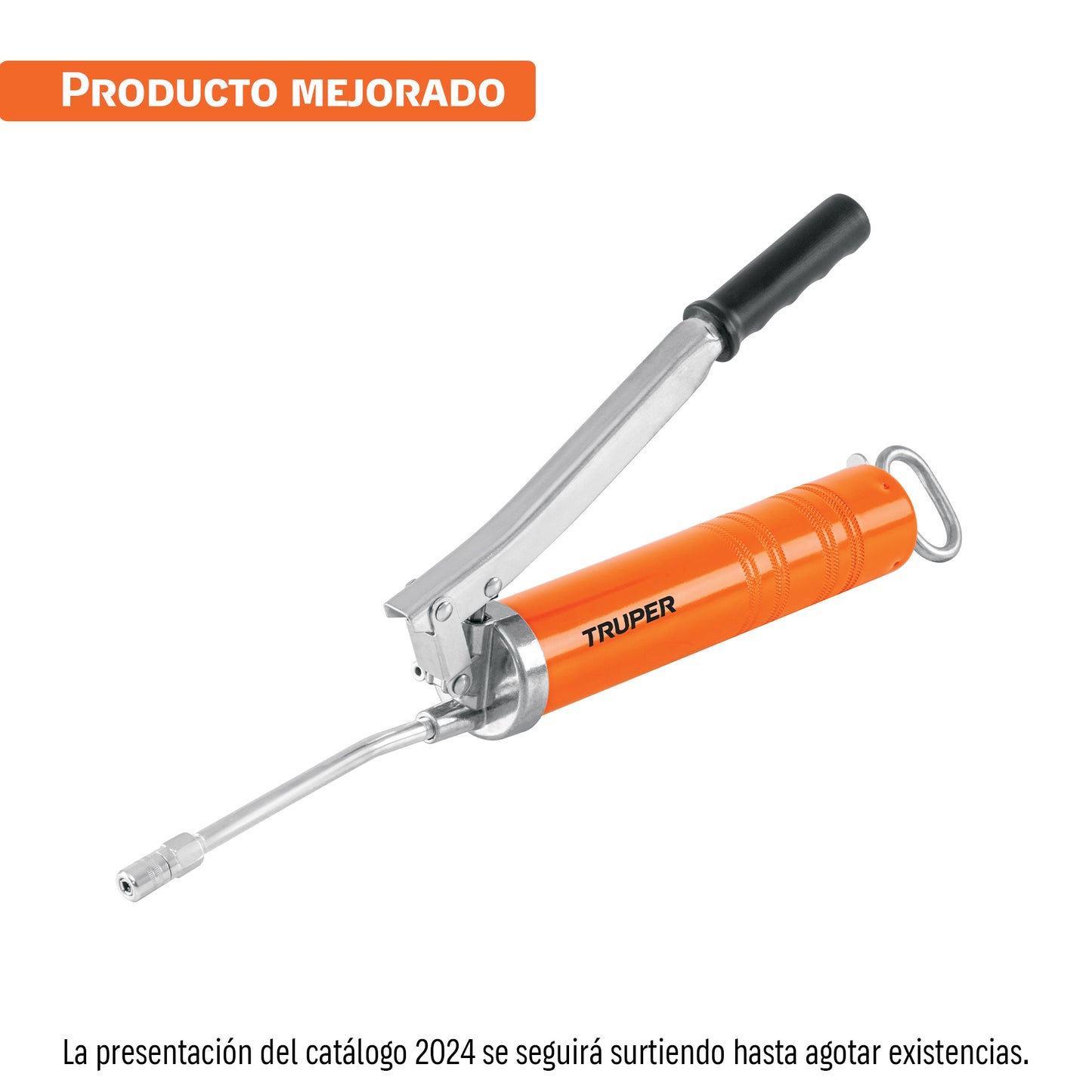 Inyectora de Grasa 14 Oz, 8000 Psi con Grip Antiderrapante