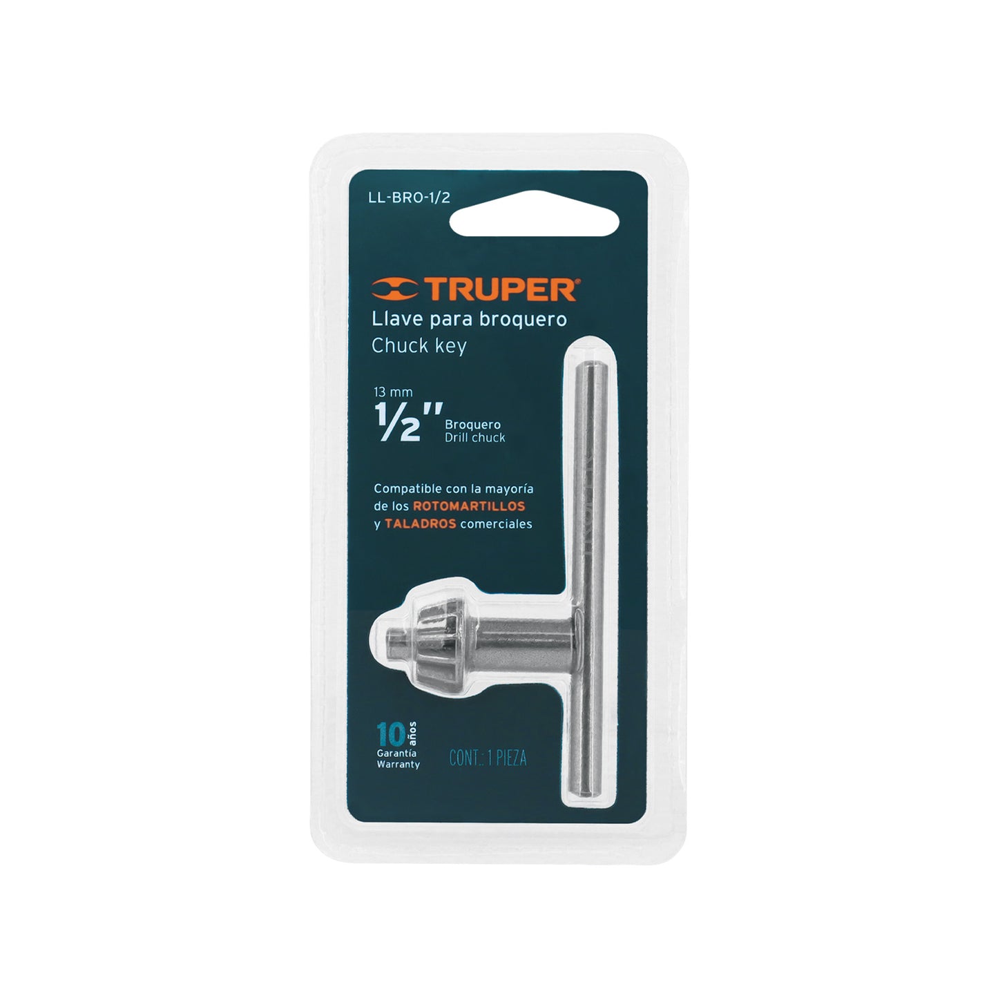 Llave para Broquero de 1/2", Truper