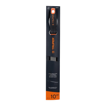 Lima Plana Muza 10" con Mango Comfort Grip, Truper