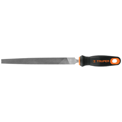 Lima Plana Muza 8" con Mango Comfort Grip, Truper