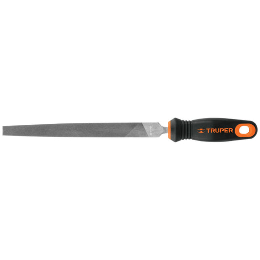 Lima Plana Muza 8" con Mango Comfort Grip, Truper