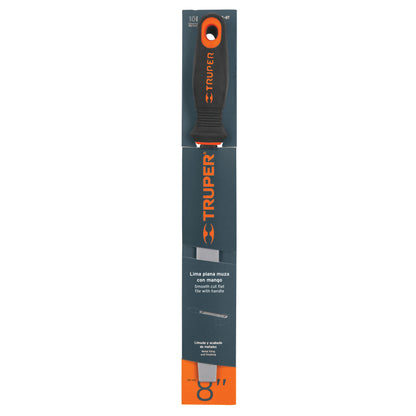Lima Plana Muza 8" con Mango Comfort Grip, Truper