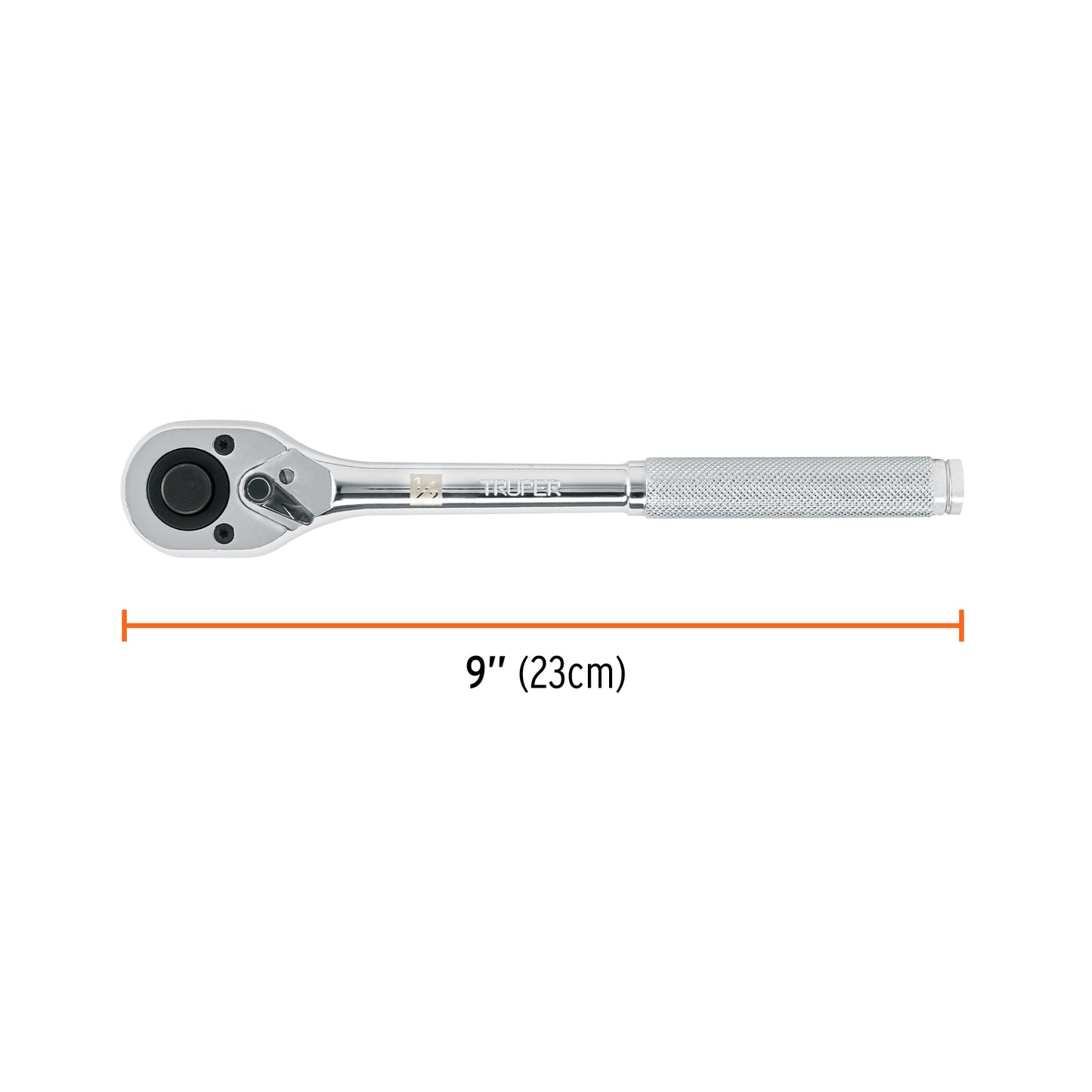 Matraca Cuadro 1/2" Cabeza de Pera de Liberación Rápida