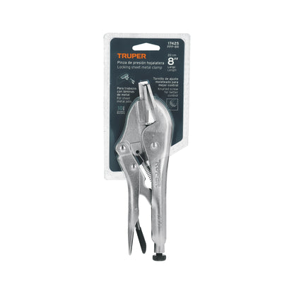 Pinza de Presión 8" Hojalatera, Truper