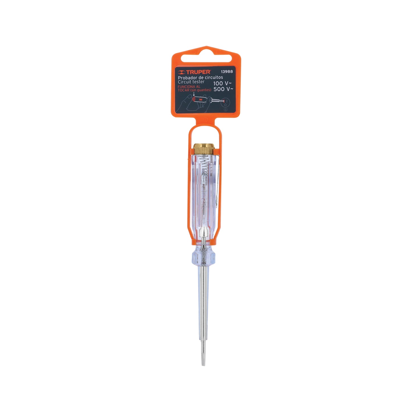 Probador de Circuitos de Corriente Alterna 14 Cm, Truper