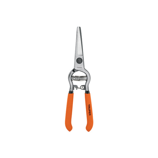 Tijera Forjada para Poda 8", Curva, Corte de Uva, Truper