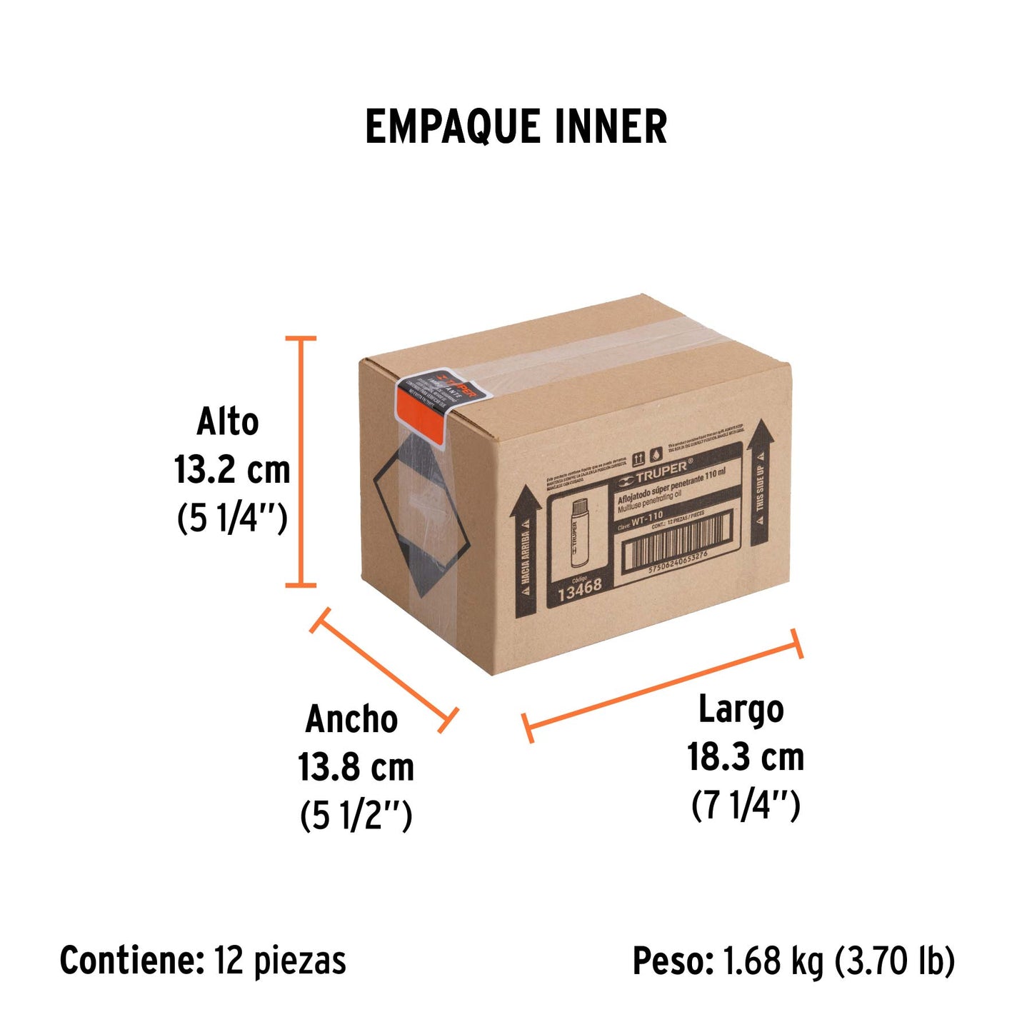 Lubricante Multiusos en Aerosol, 110ml (4oz), Truper