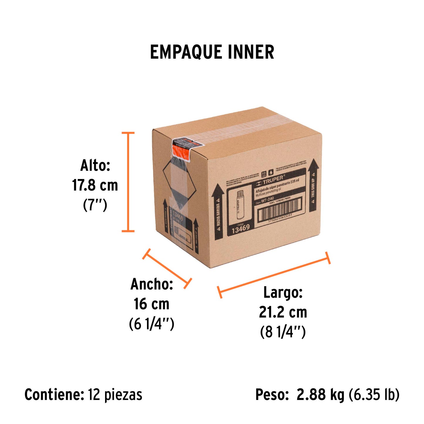Lubricante Multiusos en Aerosol, 235ml (8oz), Truper