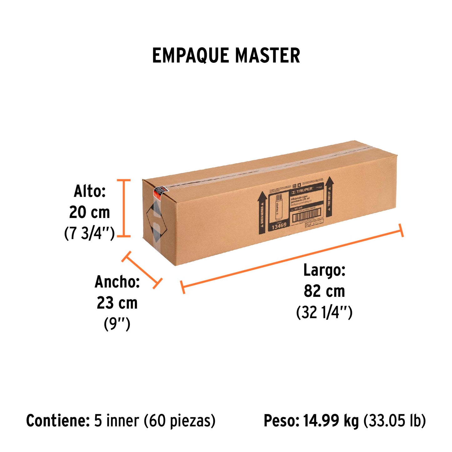 Lubricante Multiusos en Aerosol, 235ml (8oz), Truper