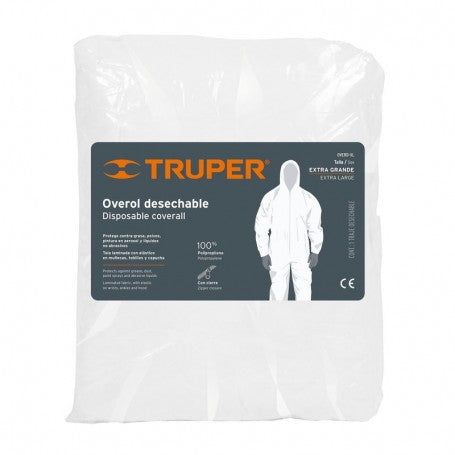 BUZO DESECHABLE T-L TRUPER