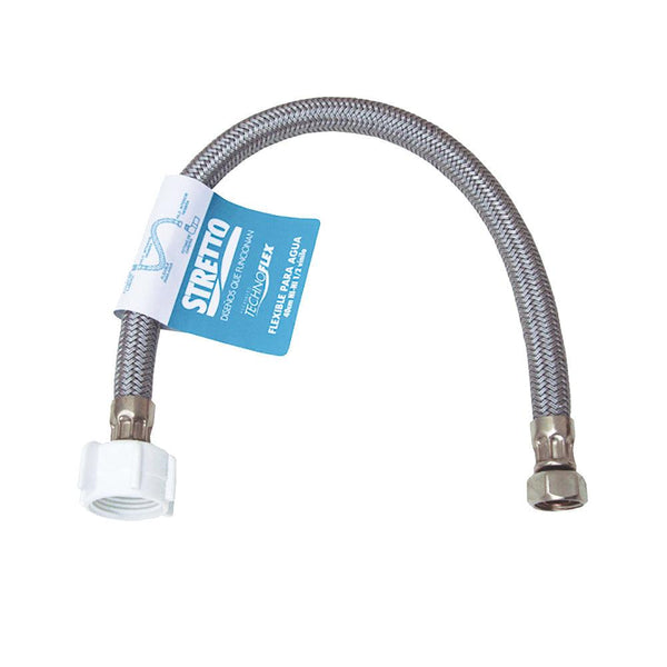 FLEXIBLE VINILO LLAVE ANGULAR 35 CM 3/8 HIX 15/16 HI